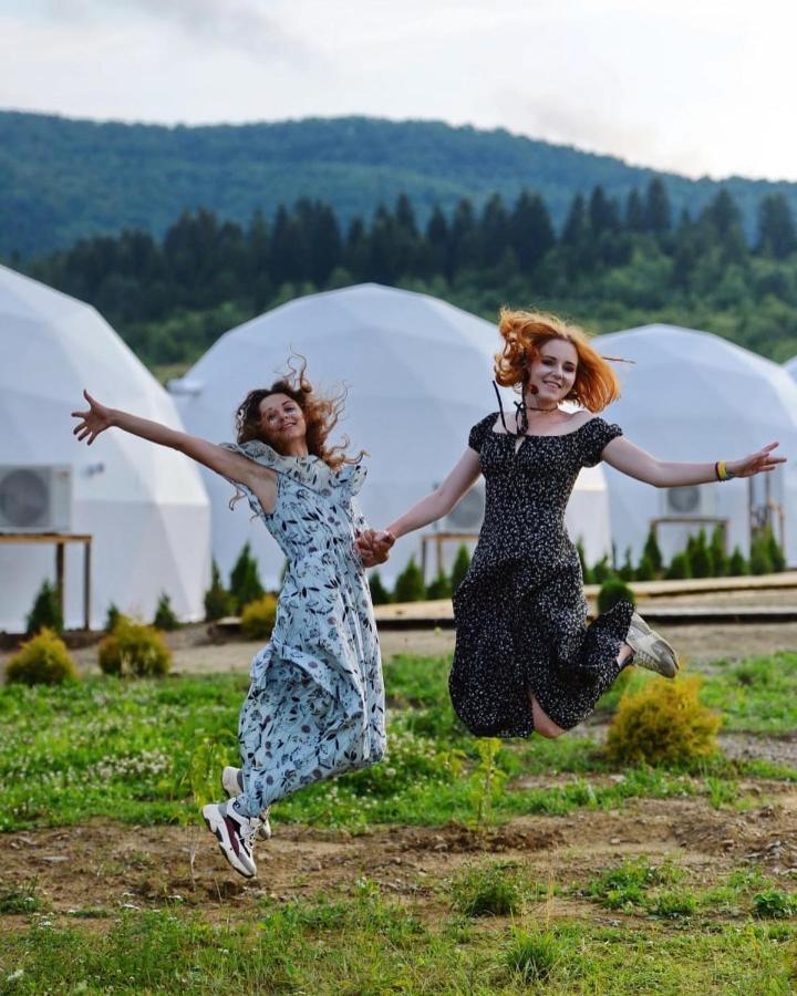 Глемпінг Едельвейс Hotel ออริยาฟชิค ภายนอก รูปภาพ